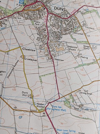 Location Map, Nisbet Rhodes