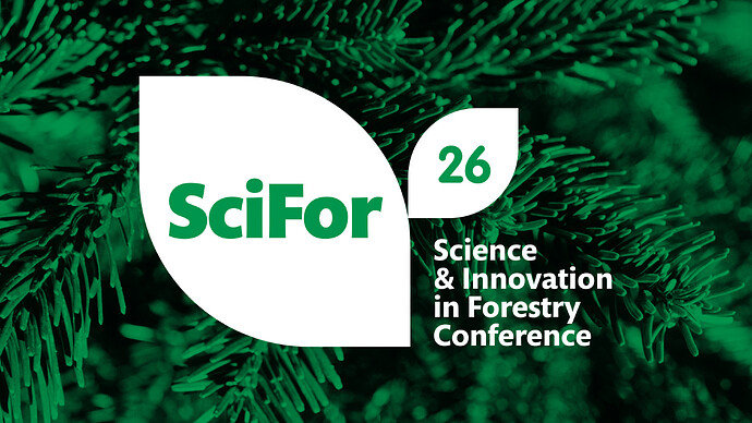 SciFor 26 - Science and Innovation in Forestry Conference. Royal Botanic Garden Edinburgh. 11-12 November 2026. |612xauto